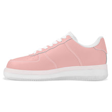 Load image into Gallery viewer, Ti Amo I love you - Exclusive Brand  - Your Pink - Transparent Low Top Air Force Leather Shoes
