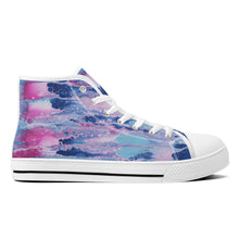 Load image into Gallery viewer, Ti Amo I love you - Exclusive Brand  - High-Top Canvas Shoes - White Soles
