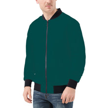 Load image into Gallery viewer, Ti Amo I love you - Exclusive Brand  - Sherpa Blue -  Men&#39;s Bomber Jacket
