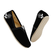 Load image into Gallery viewer, Ti Amo I love you  - Exclusive Brand - Black - Daisy - Casual Flat Driving Shoe
