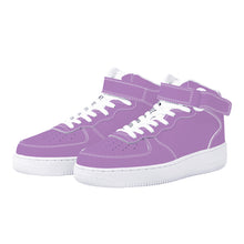 Load image into Gallery viewer, Ti Amo I love you - Exclusive Brand - African Violet - Womens High Top Sneakers
