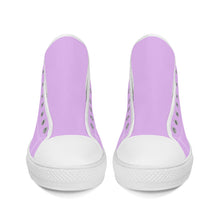 Load image into Gallery viewer, Ti Amo I love you  - Exclusive Brand  - Womens High-Top Canvas Shoes - White Soles
