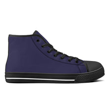 Load image into Gallery viewer, Ti Amo I love you - Exclusive Brand - High-Top Canvavs Shoes - Black Soles
