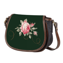 Load image into Gallery viewer, Ti Amo I love you - Exclusive Brand - Celtic -  Rose - Saddle Bag
