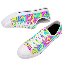 Load image into Gallery viewer, Ti Amo I love you - Exclusive Brand  - Low-Top Canvas Shoes - White Soles
