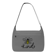 Load image into Gallery viewer, Ti Amo I love you - Exclusive Brand - Dove Gray - Bee Kind - Journey Computer Shoulder Bag
