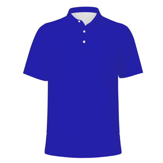Ti Amo I love you - Exclusive Brand  - Mens Royal Blue Polo Shirt