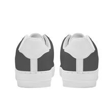 Load image into Gallery viewer, Ti Amo I love you - Exclusive Brand - Davy&#39;s Grey &amp; White - Low Top Unisex Sneakers - Sizes: Big Kids 4.5-7 / Mens 4.5-14.5 / Womens 5.5-14
