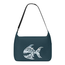 Load image into Gallery viewer, Ti Amo I love you - Exclusive Brand  - Blue Dianne - Angry Fish -  Journey Computer Shoulder Bag
