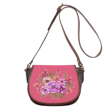 Load image into Gallery viewer, Ti Amo I love you - Exclusive Brand - Frolly 2 - Floral Bouquet -  Saddle Bag
