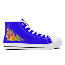 Load image into Gallery viewer, Ti Amo I love you - Exclusive Brand  - High-Top Canvas Shoes - White Soles
