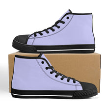 Load image into Gallery viewer, Ti Amo I love you - Exclusive Brand - High-Top Canvas Shoes - Black Soles
