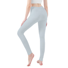 Load image into Gallery viewer, Ti Amo I love you - Exclusive Brand   - Geyser - White Daisy -  Yoga Leggings
