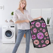 Load image into Gallery viewer, Ti Amo I love you - Exclusive Brand - Laundry Hamper Black
