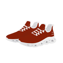 Load image into Gallery viewer, Ti Amo I love you - Exclusive Brand  - Dark Red 2 - Mens / Womens - Flex Control Sneakers- White Soles
