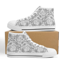 Load image into Gallery viewer, Ti Amo I love you - Exclusive Brand  - High-Top Canvas Shoes - White Soles
