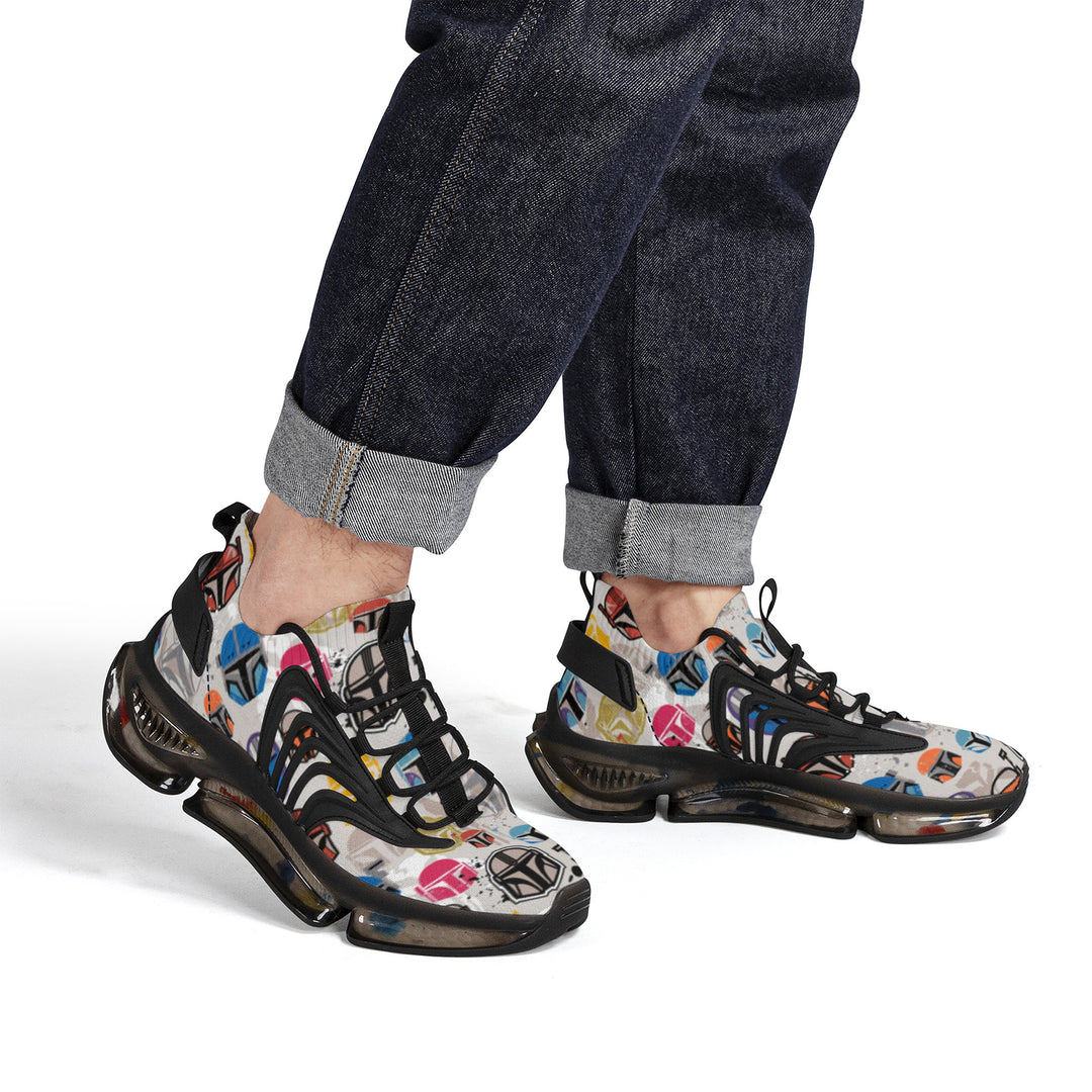 Ti Amo I love you - Exclusive Brand  - Mens / Womens - Air Max React Sneakers - Black Soles