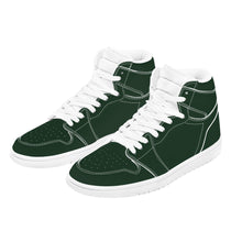 Load image into Gallery viewer, Ti Amo I love you - Exclusive Brand - Celtic - Skeleton Hands with Heart - High Top Synthetic Leather Sneaker
