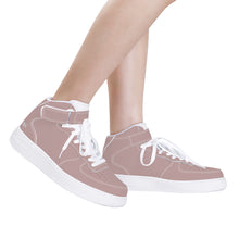 Load image into Gallery viewer, Ti Amo I love you - Exclusive Brand - Thatch -  High Top Unisex Sneakers
