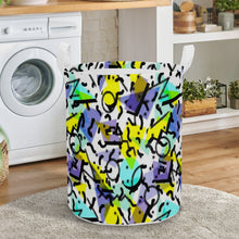 Load image into Gallery viewer, Ti Amo I love you - Exclusive Brand - Round Laundry Basket
