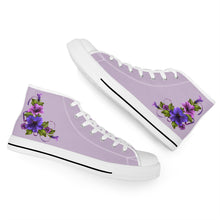 Load image into Gallery viewer, Ti Amo I love you - Exclusive Brand - High-Top Canvas Shoes - White Soles
