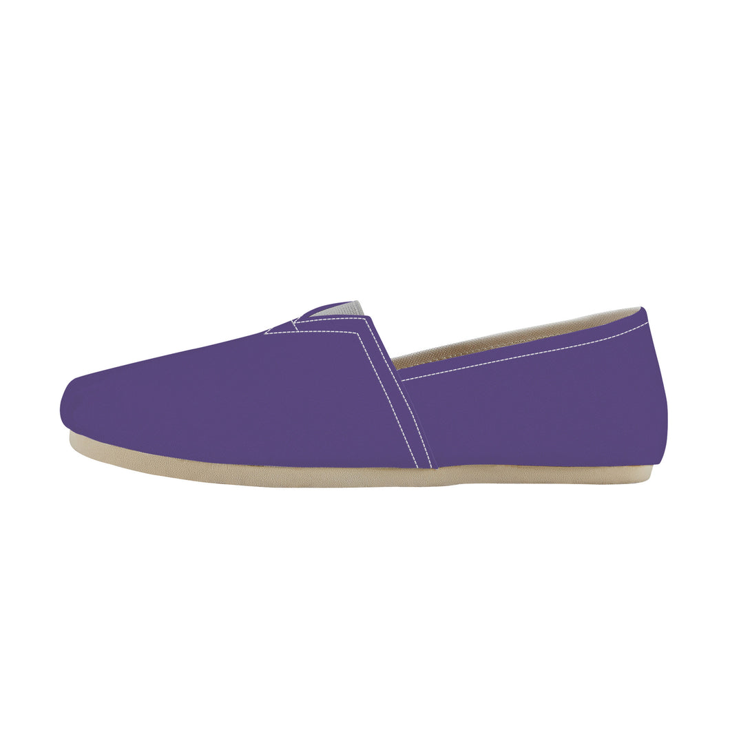 Ti Amo I love you  - Exclusive Brand  - Dark Violet - Casual Flat Driving Shoe