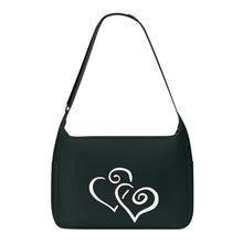 Load image into Gallery viewer, Ti Amo I love you - Exclusive Brand - Aztec - Double White Heart - Journey Computer Shoulder Bag
