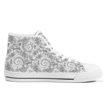 Load image into Gallery viewer, Ti Amo I love you - Exclusive Brand  - High-Top Canvas Shoes - White Soles
