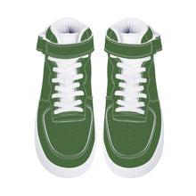 Load image into Gallery viewer, Ti Amo I love you - Exclusive Brand - Deep Artichoke - High Top Unisex Sneakers
