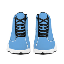 Load image into Gallery viewer, Ti Amo I love you  - Exclusive Brand  - Argentinian Azure - Mens / Womens - Unisex Basketball Shoes - Black Laces
