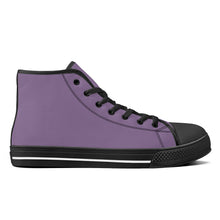 Load image into Gallery viewer, Ti Amo I love you - Exclusive Brand - High-Top Canvas Shoes - Black Soles
