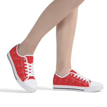 Load image into Gallery viewer, Ti Amo I love you - Exclusive Brand - Low-Top Canvas Shoes  - White Soles
