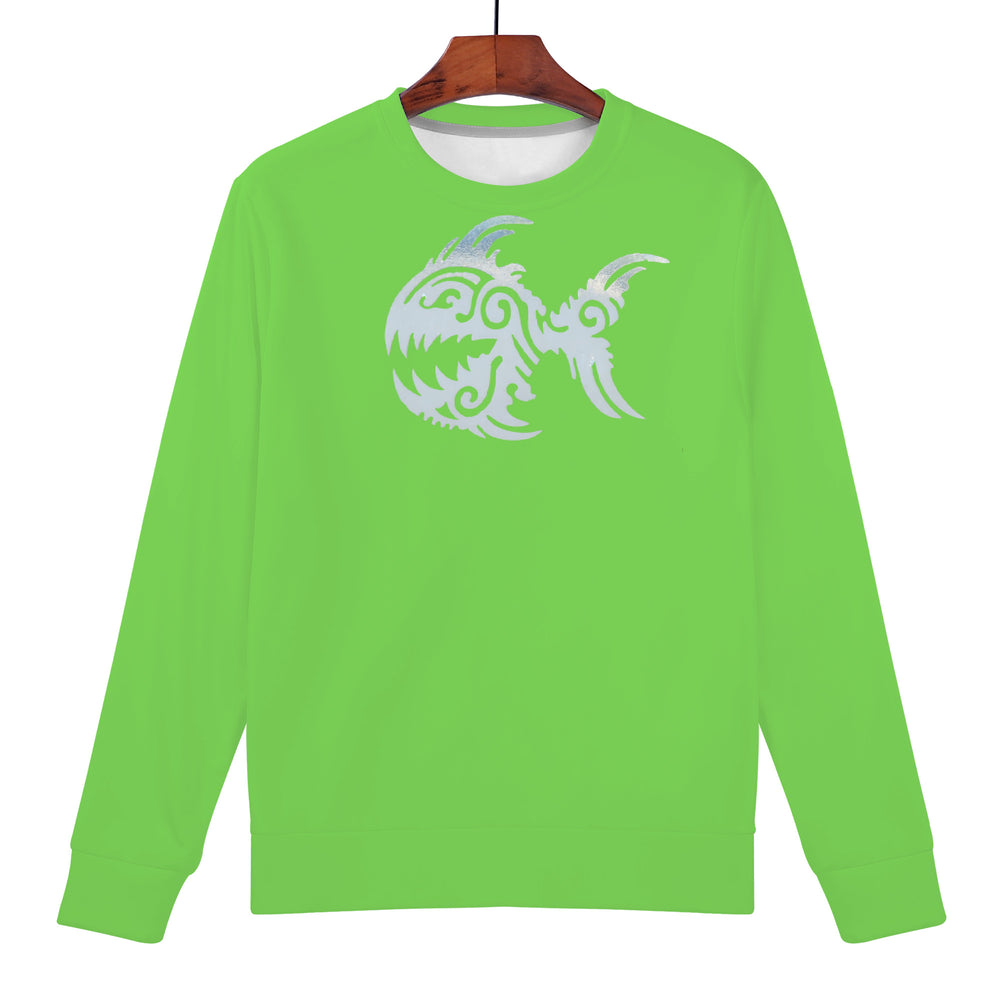Ti Amo I love you - Exclusive Brand  - Pastel Green - Angry Fish - Women's Sweatshirt