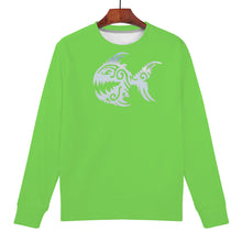 Load image into Gallery viewer, Ti Amo I love you - Exclusive Brand  - Pastel Green - Angry Fish - Women&#39;s Sweatshirt
