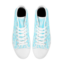 Load image into Gallery viewer, Ti Amo I love you - Exclusive Brand  - High-Top Canvas Shoes - White Soles
