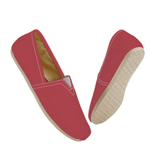 Load image into Gallery viewer, Ti Amo I love you  - Exclusive Brand - Light Maroon - Casual Flat Driving Shoe
