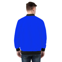 Load image into Gallery viewer, Ti Amo I love you -  Exclusive Brand- Blue Blue Eyes - Spider - Men&#39;s Bomber Jacket
