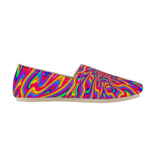 Load image into Gallery viewer, Ti Amo I love you  - Exclusive Brand  - Rainbow Swirl - Casual Flat Driving Shoe
