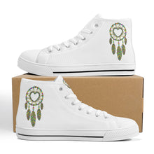 Load image into Gallery viewer, Ti Amo I love you - Exclusive Brand  - High-Top Canvas Shoes - White Soles
