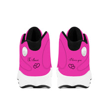 Load image into Gallery viewer, Ti Amo I love you  - Exclusive Brand - Frostbite - Womens -Basketball Shoes - Black Laces
