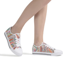 Load image into Gallery viewer, Ti Amo I love you - Exclusive Brand  -  Low-Top Canvas Shoes - White Soles
