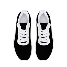 Load image into Gallery viewer, Ti Amo I love you  - Exclusive Brand  - Black  - Mens / Womens - Air Mesh Running Shoes - White Soles
