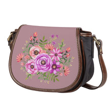 Load image into Gallery viewer, Ti Amo I love you - Exclusive Brand - Tuscany - Floral Bouquet - Saddle Bag
