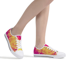 Load image into Gallery viewer, Ti Amo I love you - Exclusive Brand  - Low-Top Canvas Shoes - White Soles
