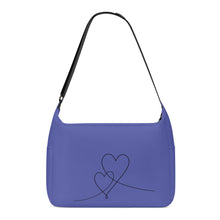 Load image into Gallery viewer, Ti Amo I love you - Exclusive Brand  - Liberty - Double Script Heart - Journey Computer Shoulder Bag
