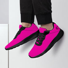 Load image into Gallery viewer, Ti Amo I love you - Exclusive Brand  - Hollywood Cerise - Dragon Heart - Air Mesh Running Shoes - Black Soles
