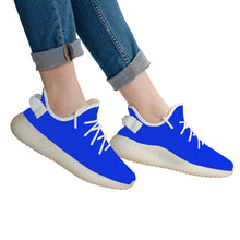 Load image into Gallery viewer, Ti Amo I love you - Exclusive Brand  - Blue Blue Eyes - Love Sign -Breathable Mesh Knit Sneaker - White Soles
