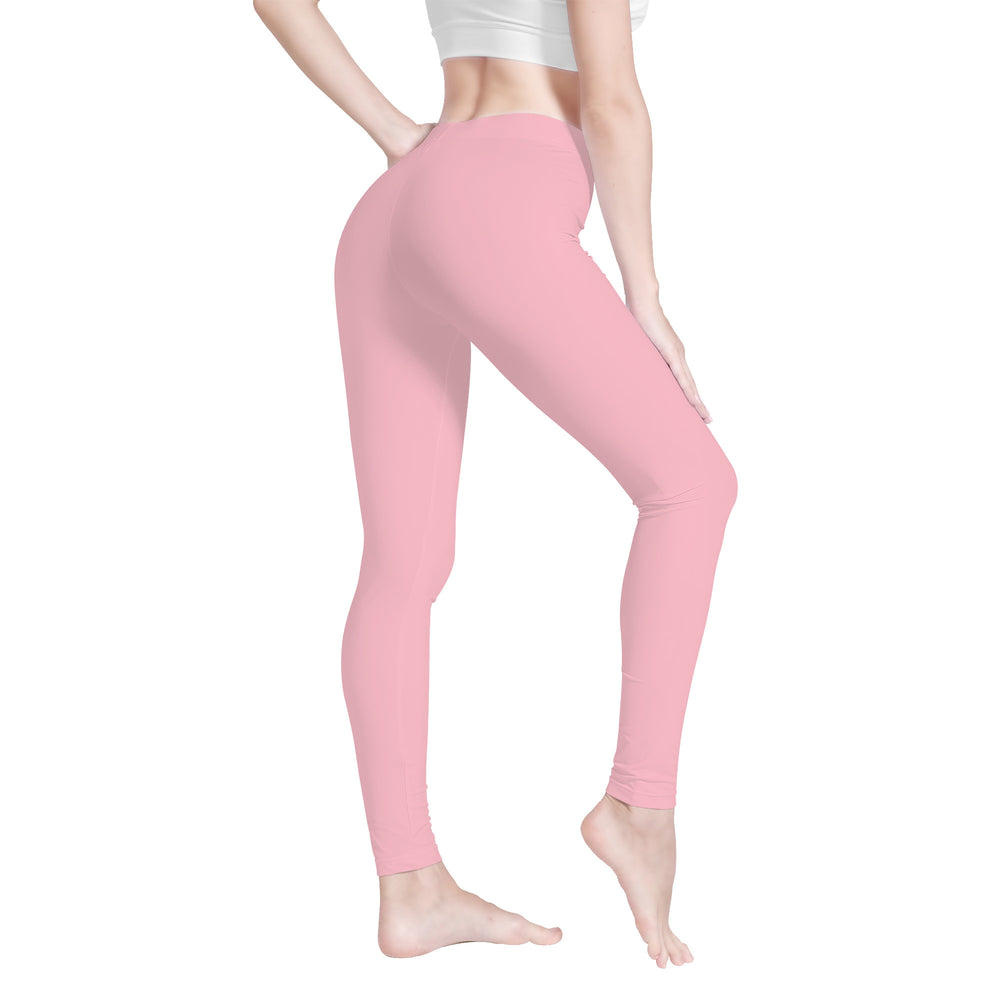 Ti Amo I love you - Exclusive Brand  - Pink -  White Daisy -  Yoga Leggings