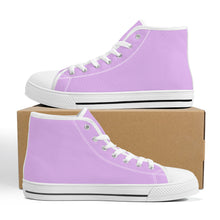 Load image into Gallery viewer, Ti Amo I love you  - Exclusive Brand  - Womens High-Top Canvas Shoes - White Soles
