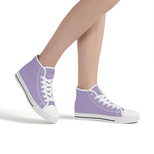 Load image into Gallery viewer, Ti Amo I love you  - Exclusive Brand  - Womens High-Top Canvas Shoes - White Soles
